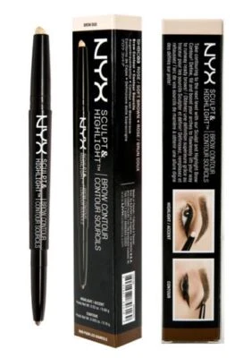 NYX PROFESSIONAL MAKEUP Sculpt & Highlight Brow Contour, Eyebrow Pencil, - Image 1 of 4