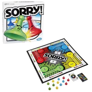 NIB Sorry! Classic Hasbro Board Game for Kids Ages 6+ Sorry Game 2-4 Players - Picture 1 of 1
