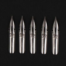 5Pcs Dipped Tip G Nib Metal English Calligraphy Stationery Office School Supply