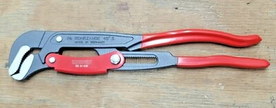 New! Knipex S-Type Quick Adjusting Pipe Wrench Pliers 17" #8361015 - Image 1 of 2