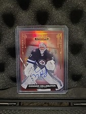 2021-22 Upper Deck Stature Connor Hellebuyck AUTO /25 Winnipeg Jets #87