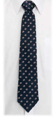 COLORATA / Corbata Nautilus Patrón Fino Azul Marino / De Japón Foto 1 de 4