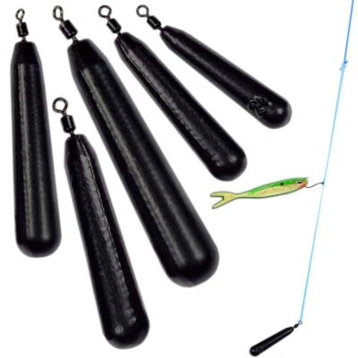 Drop Shot Bleie Life-ORANGE Stabblei Raubfisch Blei runde Ösen Wirbel Zanderblei - Bild 1 von 4