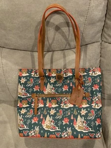 Disney Parks Dooney & Bourke 2022 Mickey & Minnie Christmas Tote (Neu mit Etikett) - Bild 1 von 5