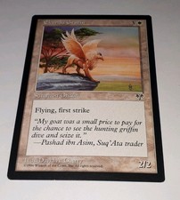 Magic The Gathering MTG Mirage Ekundu Griffin