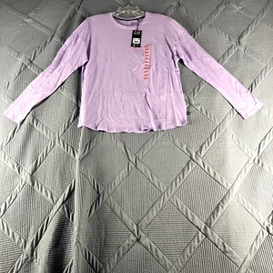 GAP Ladies Long Sleeve Soft Crew Neck Purple Size S - Picture 1 of 8