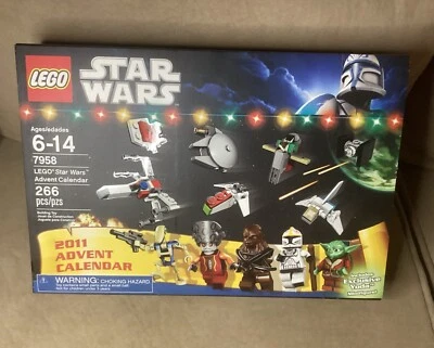 Lego Star Wars 7958. 2011  Advent Calendar New Sealed Santa Yoda! Retired! NIB! - Image 1 of 4