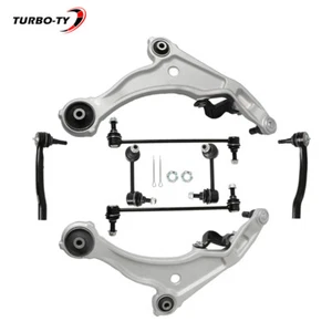 8PCS For 2009 - 2014 Maxima Nissan 3.5L Control Arm Outer Tierod Sway Bar Link - Picture 1 of 12