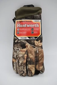Jagdhandschuhe UNISEX mittelschwer L/XL Camo Realtree "FALCON" Huntworth® GUNNER - Bild 1 von 3