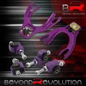 For 1994-2001 Integra DC LS GS Replacement Front Upper Adj. Camber Arm Kit PURPL - Picture 1 of 4