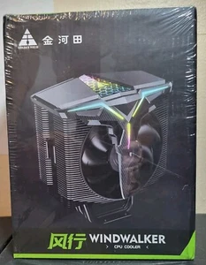 GOLDEN FIELD Wind Walker 04 A-RGB CPU Cooler 4 HEATPIPES - BRAND NEW SEALED - Photo 1/6