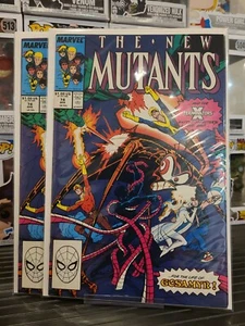 The New Mutants #74 (April 1989, Marvel) VF+ Stan Lee - Picture 1 of 8