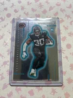 JAMES ROBINSON 2020 Panini Chronicles Dynagon #D-16 Silver Prizm Rookie RC - Image 1 of 2
