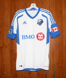 Camiseta deportiva de fútbol americano MLS Adidas Montreal Impact pequeña con licencia oficial - Imagen 1 de 9