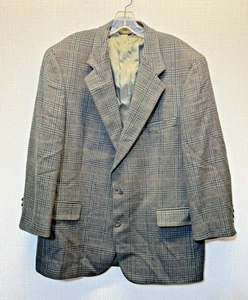 VTG Brooks Brothers 1818 Classic Houndstooth Wool Blazer USA Union Made 44R NWOT - Picture 1 of 14