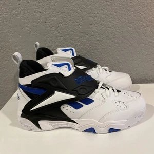 Reebok Men’s Preseason 94 Dynamic Shoes Sz 13 White/Black/Blue 100202789 - Picture 1 of 5
