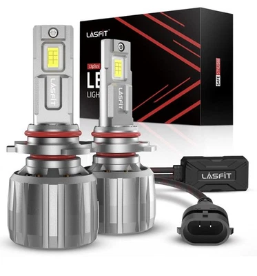 Lasfit 9005 LED Bulbs Low Beam Headlight Conversion Kit 13000LM Extremely Bright - Image 1 of 2