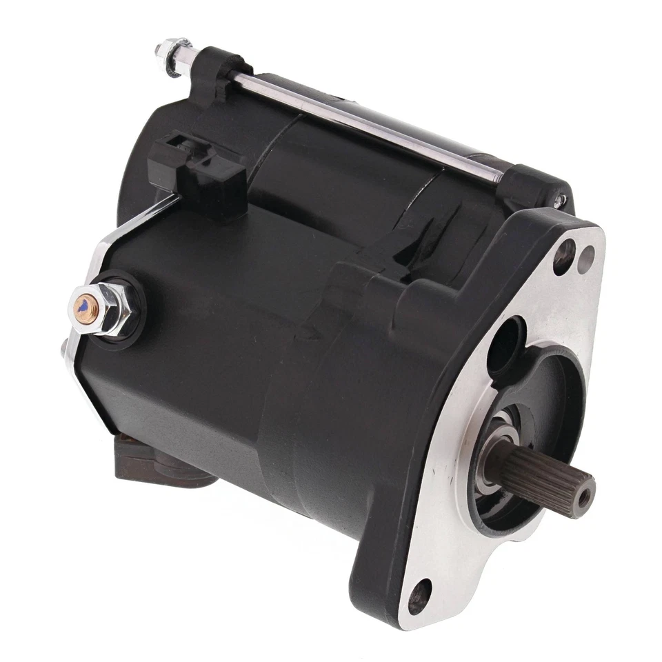 Big Twin Starter - 1.4kw - Black For Harley-Davidson FLHR Road King 1994-2006 - Image 1 of 1