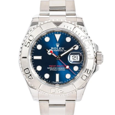 Reloj Rolex Yacht-Master 116622 caja azul tamaño 40 mm usado para hombre #113104 Foto 1 de 4