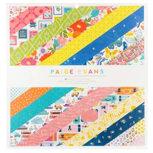Paige Evans Adventurous Single-Sided Paper Pad 12"X12"-48 Sheets - Picture 1 of 1