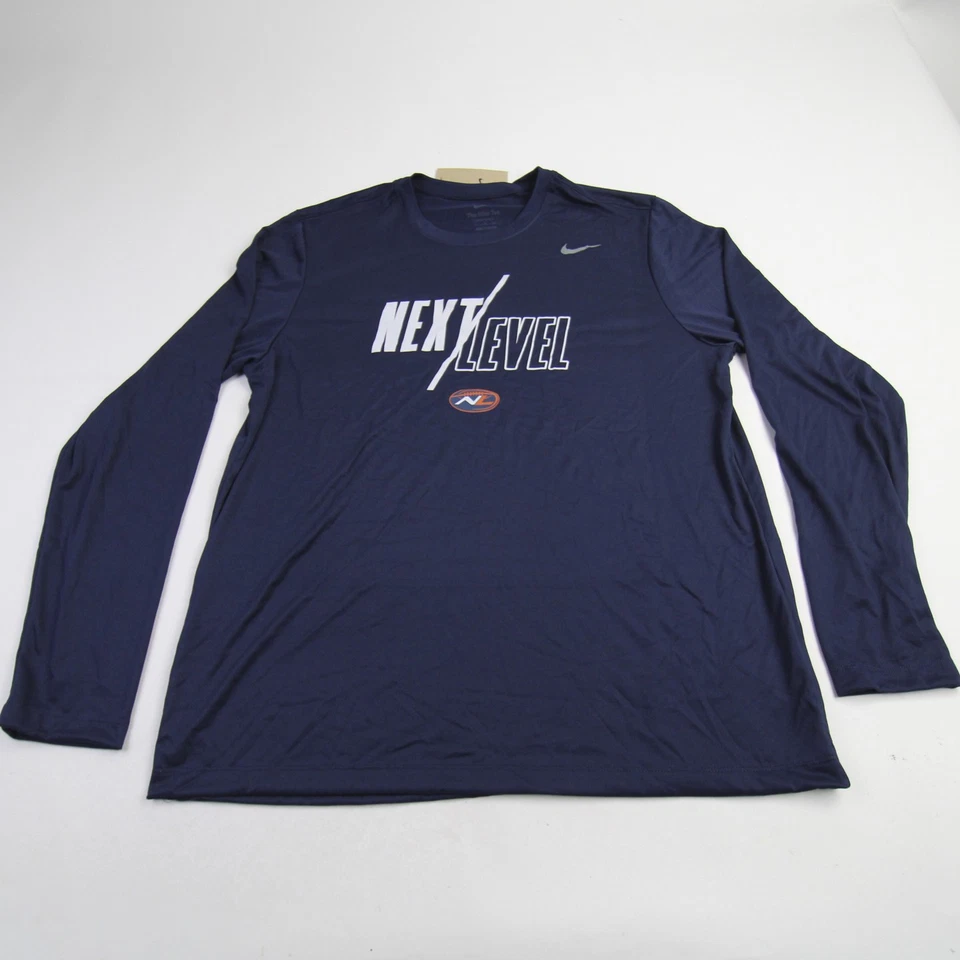 Nike Dri-Fit Long Sleeve Shirt Men's Navy New with Tags - Image 1 of 1
