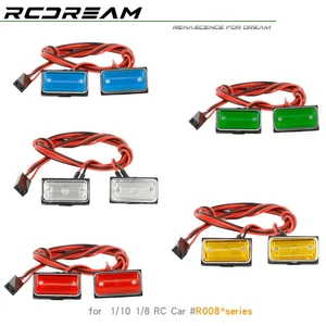 Turn Signal Width Lamps Side Indicator Lights for 1/10 1/8 1/14 RC Crawler - Picture 1 of 6
