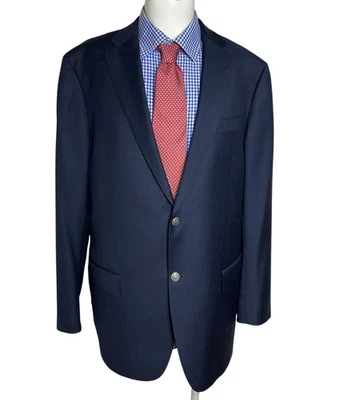 Façonnable Loro Piana Blazer Jacket Super 130’s Navy Wool 2 Button Men’s 46R - Image 1 of 4