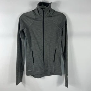 Chaqueta deportiva Nike Dri-Fit elástica de peso medio para mujer gris talla S - Imagen 1 de 4