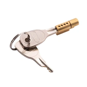 Trailer Hitch Lock Cylinder with Keys Easy Installation Heavy Duty Metal Anti- - Picture 1 of 7
