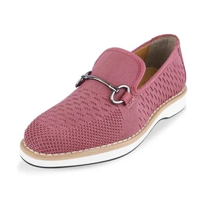 Lizard Print Boys Textile & Leather Kids Slip on Dress Loafer Shoes for Prom ... - Picture 1 of 8
