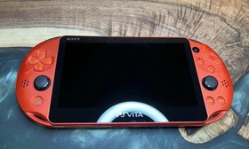 Sony PlayStation Vita - Neon Orange- Tested- Fully Functional