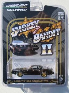 GREENLIGHT 2011 HOLLYWOOD S2 SMOKEY AND THE BANDIT II 1980 PONTIAC TRANS AM - Picture 1 of 1