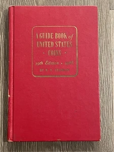 1966 GUIDE BOOK UNITED STATES COINS 19th EDITION "REDBOOK" R. S. YEOMAN Red Book - Bild 1 von 9