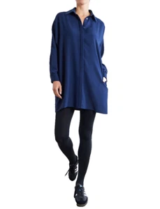 Abito donna oversize Ruti The Everyone taglia L mare profondo - Foto 1 di 20