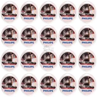 20x Philips Vision Plus +60% 2x H4 12V 60/55W P43t - Imagen 1 de 4