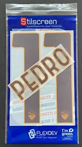 PEDRO ROMA NOME+NUMERO UFFICIALE AWAY 2020-2021 Stilscreen - Foto 1 di 1