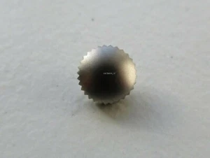 IWC Swiss Swiss rubinetto corona orologio acciaio opaco 0,9 mm ø 4,4 mm altezza 2,9 mm - Foto 1 di 3