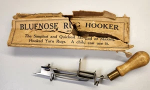 Vintage Bluenose Rug Hooker Tool For Hooked Yarn Rugs 7152 - Picture 1 of 5