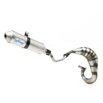 3281 - Échappement LeoVince X-FIGHT Acier inoxydable RIEJU MRT 50/PRO/SM (09-12) - Photo 1/2