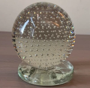 Antique South Jersey Magnum Art Glass Bubble Ball Paperweight Millville NJ 4.5”H - Picture 1 of 10