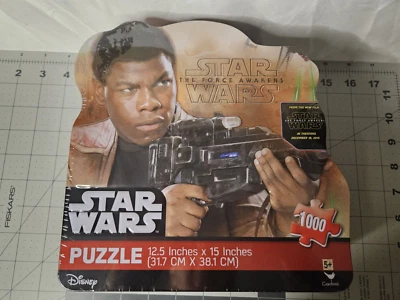Disney Cardinal Star Wars The Force Awakens 1000 pc puzzle in metal tin unopened - Image 1 of 4