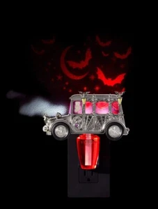 Bath Body Works Wallflower Plug In Spooky Hearse Projector Wallflower 2024 Used - Picture 1 of 7