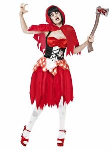 Zombie Rotkäppchen - Zombiefiziertes Märchen Kostüm für Halloween