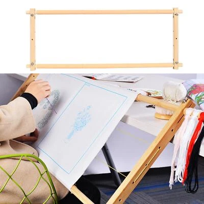 Embroidery Stand Cross Stitch Scroll Frame Quilt Frame for Hand Quilting - Image 1 of 4