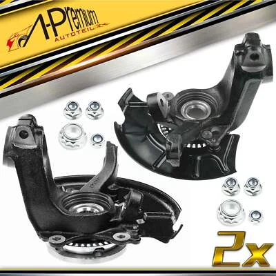 2 uds rótula de eje carcasa de cojinete de rueda completa delantera L + R para VW Golf IV 1J Audi A3 - Imagen 1 de 4