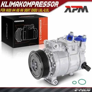 Compresor de Aire Acondicionado 6ZSE para Audi A4 8K2 8KH A5 8T3 A6 Exeo 3R2 3R5 - Imagen 1 de 8