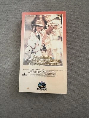 Buffalo Bill and the Indians or Sitting Bulls History Lesson VHS Paul Newman  - Image 1 of 4