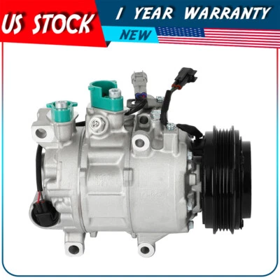 Compresor de aire acondicionado con embrague para Ford Focus 2,0 L 2015 2016 2017 2018 Foto 1 de 4