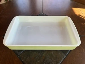 Casseruola teglia da forno vintage anni 50 Pyrex 232 lime 2QT vetro prova forno - Foto 1 di 9