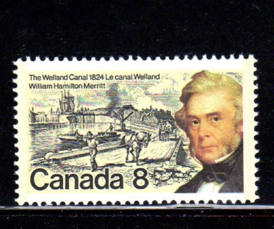 CANADA #655  1974  WELLAND CANAL    MINT  VF NH  O.G - Image 1 of 2